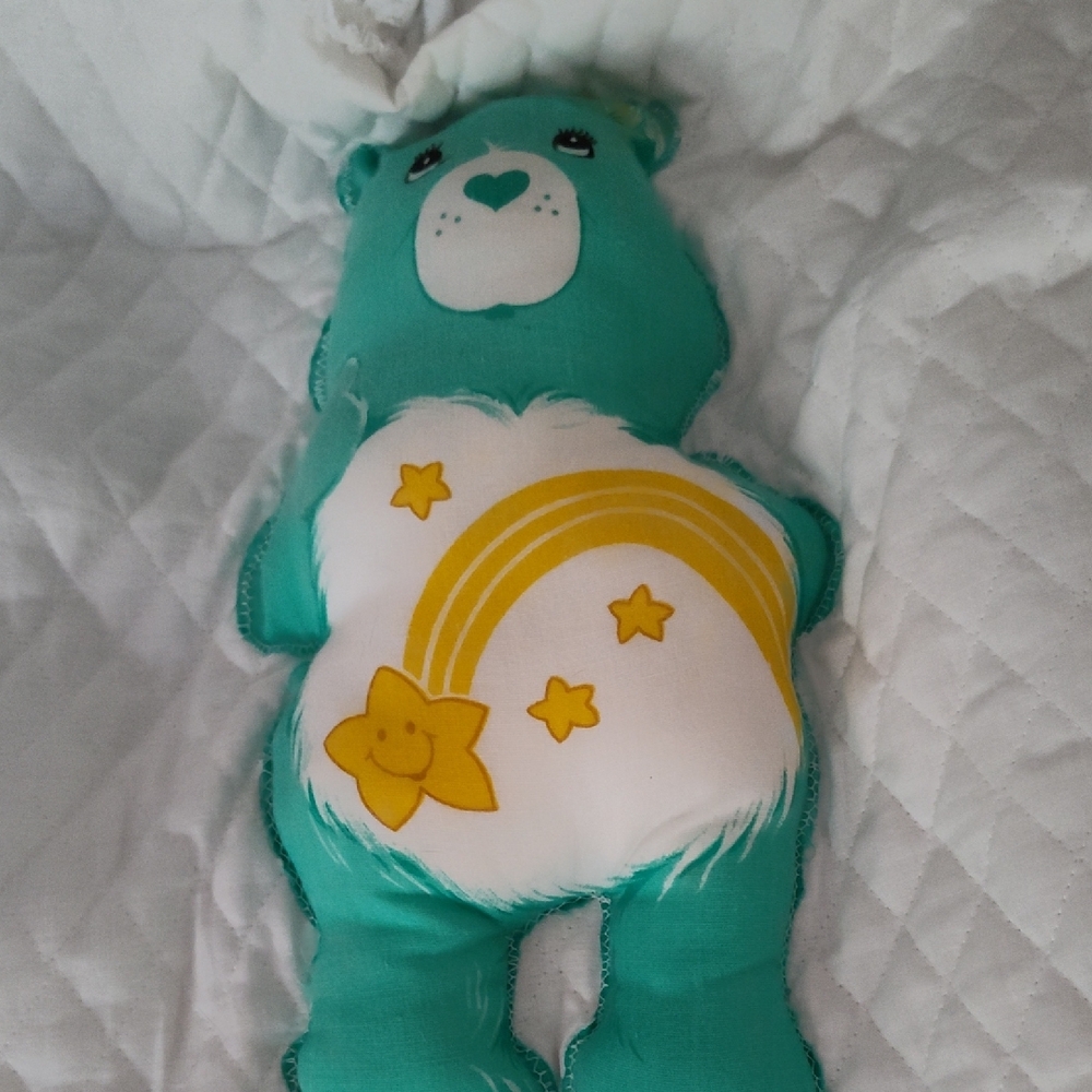 Care Bears White Blanket with Colorful Characters - Picture 3 of 8